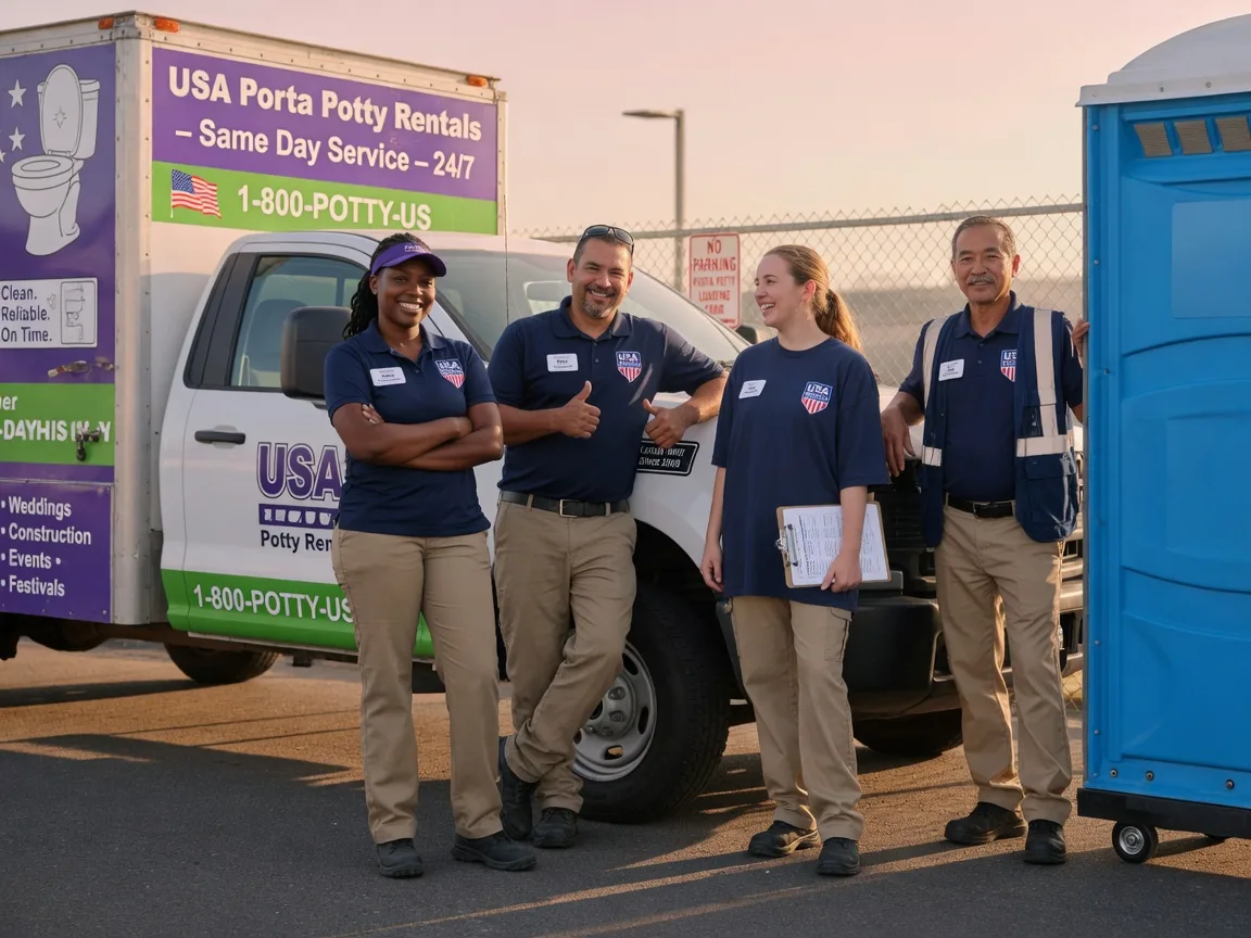 Porta Potty Rental company in Philo, IL